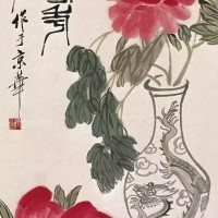 平安吉祥李国胜新品竹子山水画《直竿千秋》风景秀丽宁静