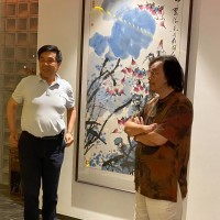 庄正（右边本人）